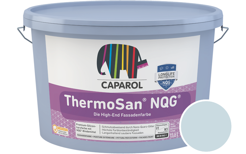 Caparol ThermoSan NQG 12,5L Fassadenfarbe / Getnt im Farbton Iris 16