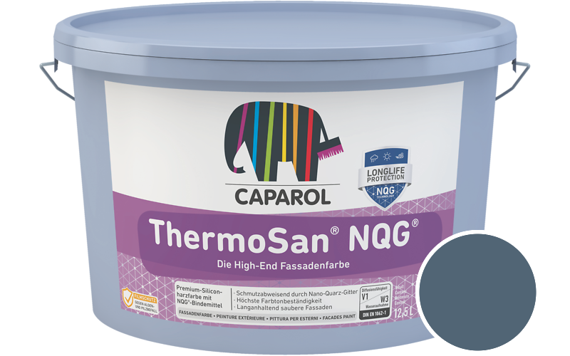 Caparol ThermoSan NQG 7,5L Fassadenfarbe / Getnt im Farbton Lago 40
