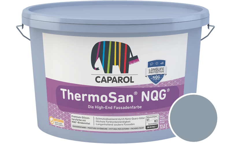 Caparol ThermoSan NQG 7,5L Fassadenfarbe / Getnt im Farbton Lago 50