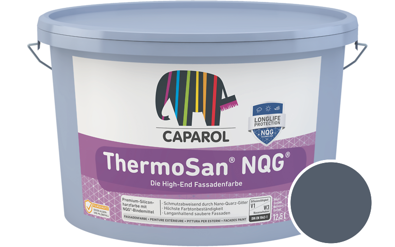 Caparol ThermoSan NQG 12,5L Fassadenfarbe / Get�nt im Farbton Lazur 70