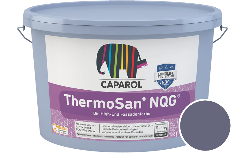 Caparol ThermoSan NQG 12,5L Fassadenfarbe / Getnt im Farbton Litho 5