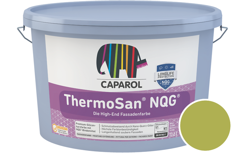 Caparol ThermoSan NQG 12,5L Fassadenfarbe / Getnt im Farbton Mai 70