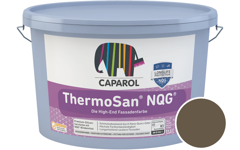 Caparol ThermoSan NQG 7,5L Fassadenfarbe / Getnt im Farbton Marill 5