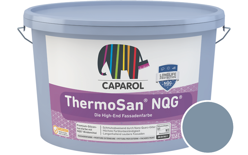 Caparol ThermoSan NQG 7,5L Fassadenfarbe / Getnt im Farbton Marin 40