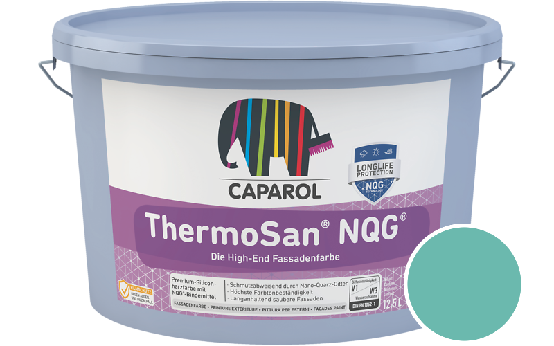 Caparol ThermoSan NQG 12,5L Fassadenfarbe / Getnt im Farbton Sardinien 13