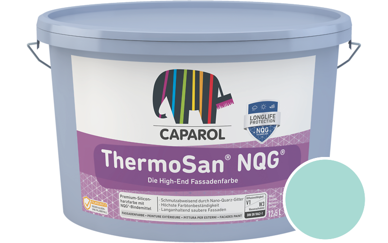 Caparol ThermoSan NQG 12,5L Fassadenfarbe / Getnt im Farbton Sardinien 15