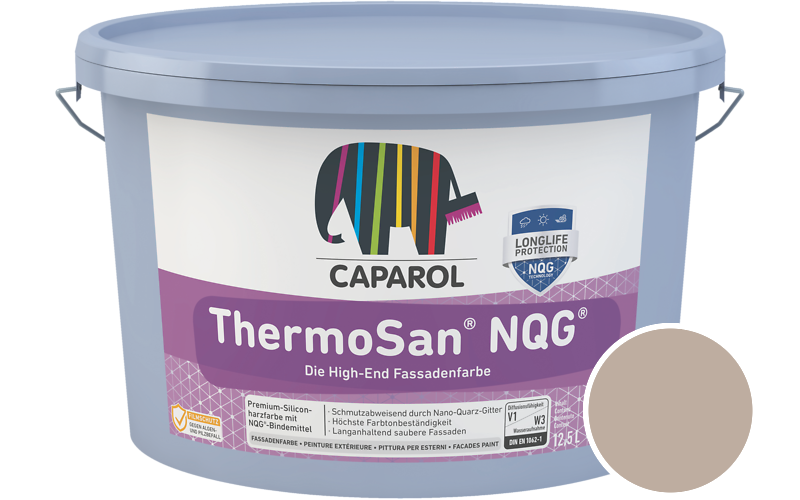 Caparol ThermoSan NQG 12,5L Fassadenfarbe / Getnt im Farbton Siena 45