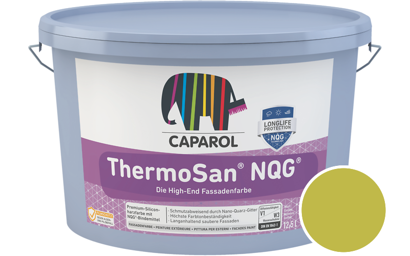 Caparol ThermoSan NQG 12,5L Fassadenfarbe / Getnt im Farbton Tundra 130