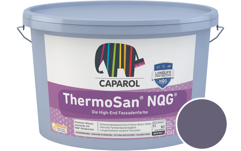 Caparol ThermoSan NQG 7,5L Fassadenfarbe / Getnt im Farbton Velvet 40