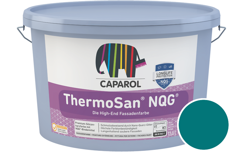 Caparol ThermoSan NQG 12,5L Fassadenfarbe / Getnt im Farbton Verona 130