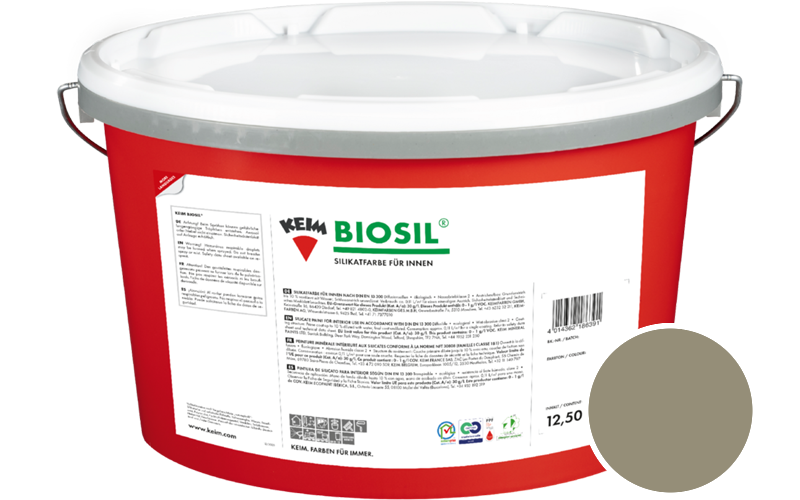 KEIM Biosil 2,5L Innenfarbe / Get�nt im Farbton 105