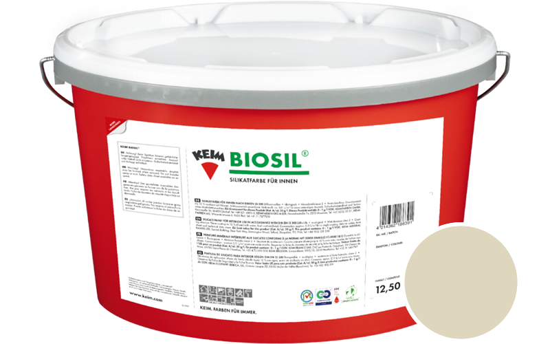 KEIM Biosil 2,5L Innenfarbe / Get�nt im Farbton 114