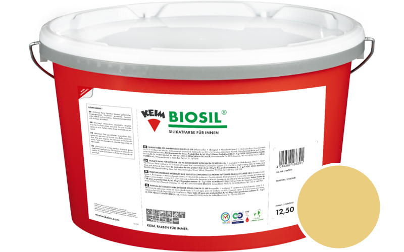 KEIM Biosil 2,5L Innenfarbe / Get�nt im Farbton 9033