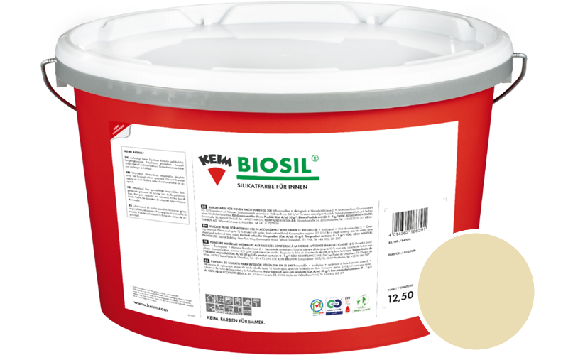 KEIM Biosil 2,5L Innenfarbe / Get�nt im Farbton 9037