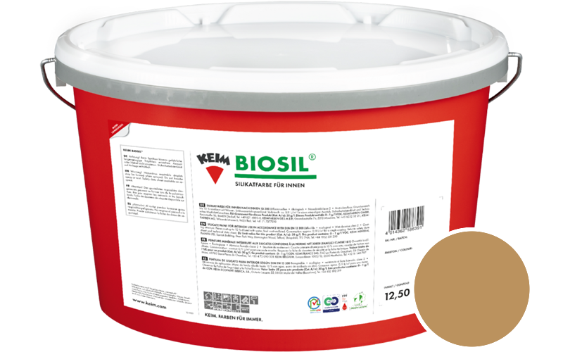 KEIM Biosil 2,5L Innenfarbe / Get�nt im Farbton 9066