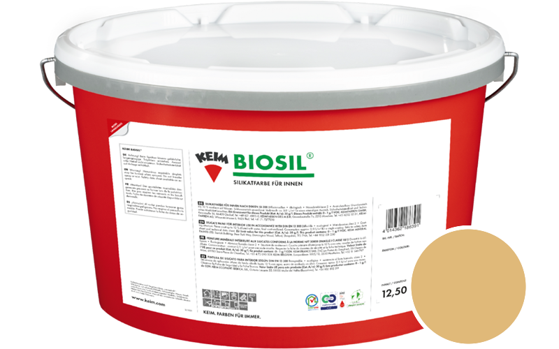 KEIM Biosil 2,5L Innenfarbe / Get�nt im Farbton 9071