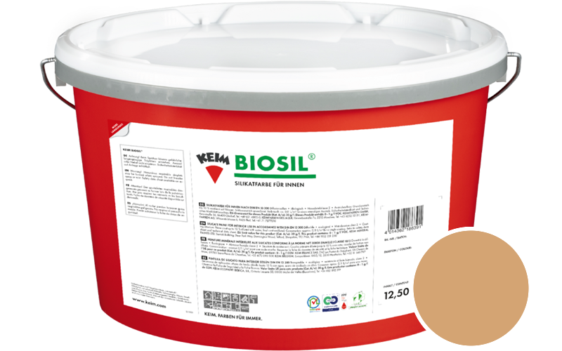 KEIM Biosil 2,5L Innenfarbe / Get�nt im Farbton 9089