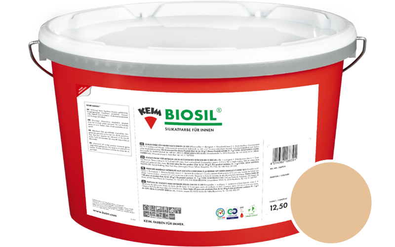 KEIM Biosil 2,5L Innenfarbe / Get�nt im Farbton 9112