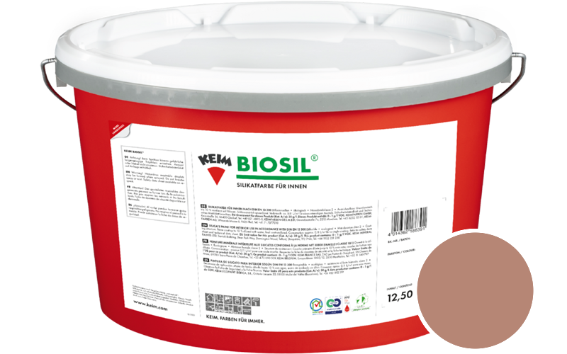 KEIM Biosil 2,5L Innenfarbe / Get�nt im Farbton 9186