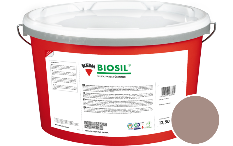 KEIM Biosil 2,5L Innenfarbe / Get�nt im Farbton 9206
