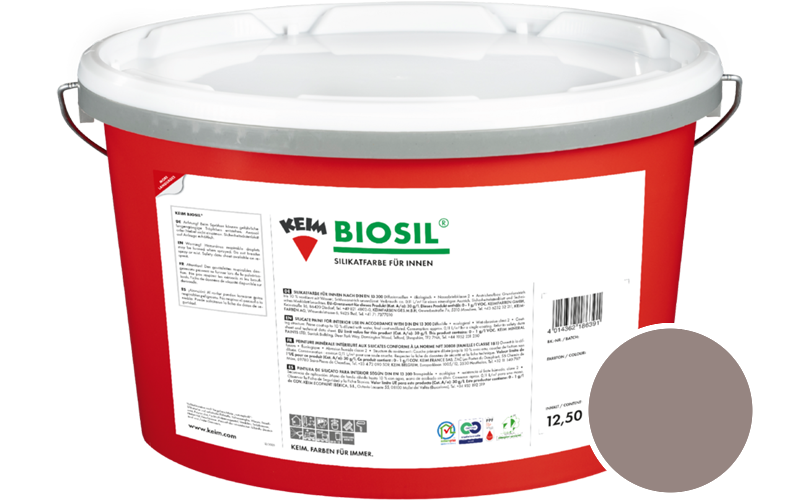 KEIM Biosil 2,5L Innenfarbe / Get�nt im Farbton 9225