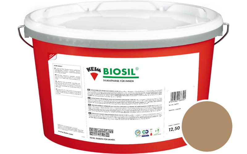 KEIM Biosil 2,5L Innenfarbe / Get�nt im Farbton 9245