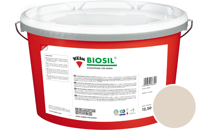 KEIM Biosil 2,5L Innenfarbe / Get�nt im Farbton 9295