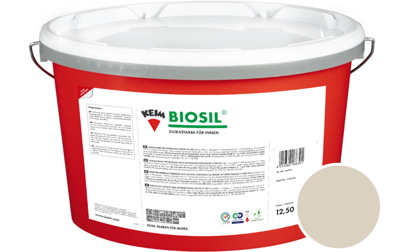 KEIM Biosil 2,5L Innenfarbe / Get�nt im Farbton 9314