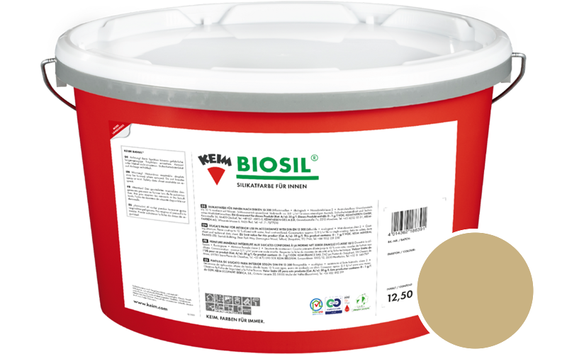 KEIM Biosil 2,5L Innenfarbe / Get�nt im Farbton 9330