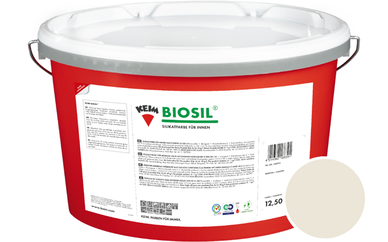 KEIM Biosil 2,5L Innenfarbe / Get�nt im Farbton 9339