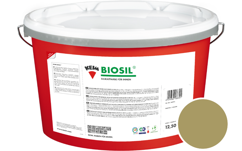 KEIM Biosil 12,5L Innenfarbe / Get�nt im Farbton 9367