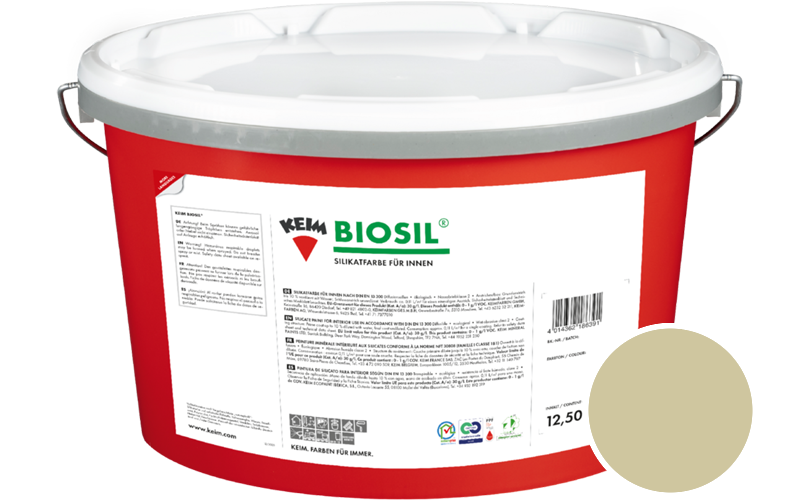 KEIM Biosil 2,5L Innenfarbe / Get�nt im Farbton 9373