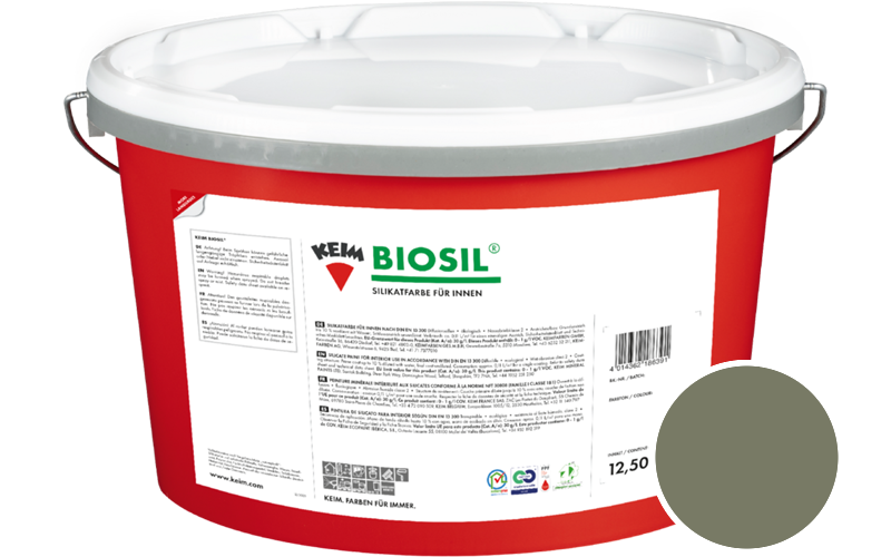 KEIM Biosil 2,5L Innenfarbe / Get�nt im Farbton 9383