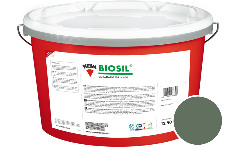 KEIM Biosil 2,5L Innenfarbe / Get�nt im Farbton 9402