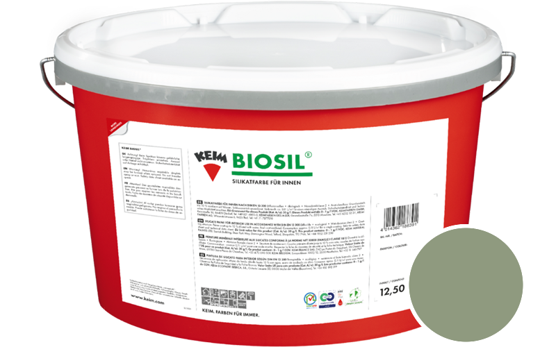 KEIM Biosil 12,5L Innenfarbe / Get�nt im Farbton 9406