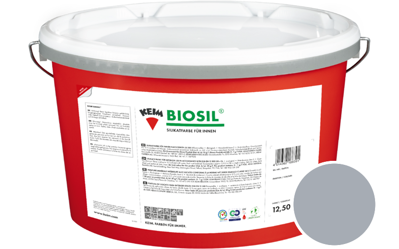 KEIM Biosil 2,5L Innenfarbe / Get�nt im Farbton 9488