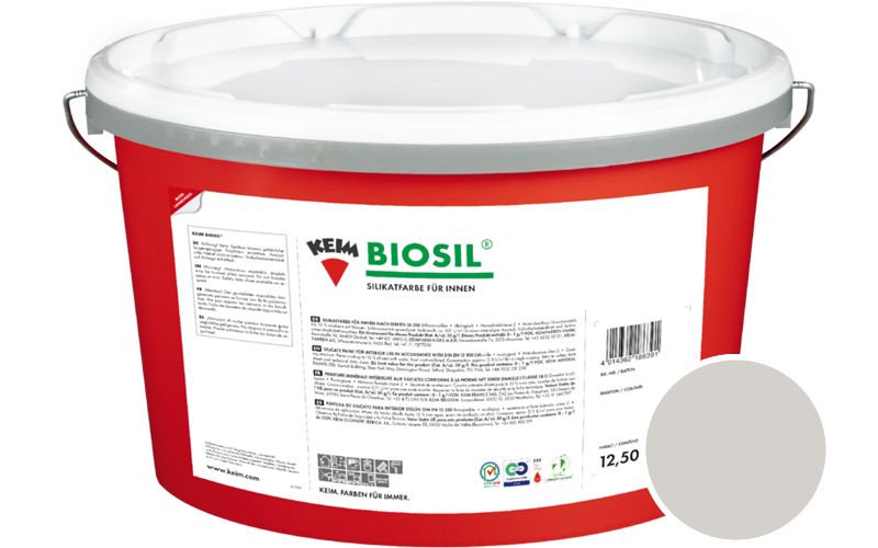 KEIM Biosil 2,5L Innenfarbe / Get�nt im Farbton 9494