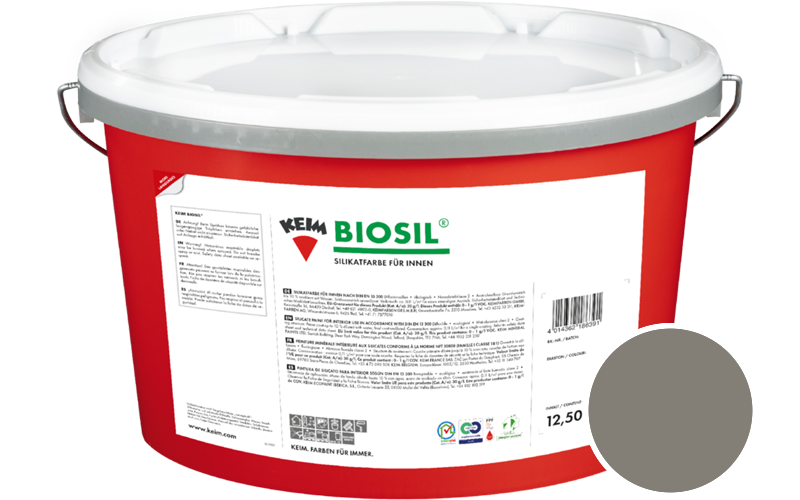 KEIM Biosil 2,5L Innenfarbe / Get�nt im Farbton 9523
