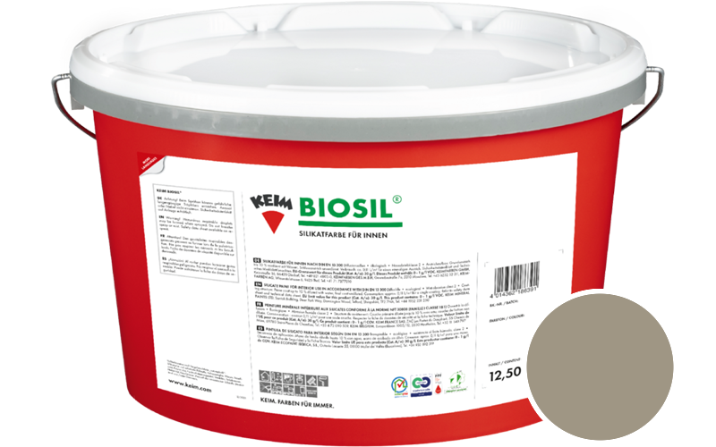 KEIM Biosil 2,5L Innenfarbe / Get�nt im Farbton 9526