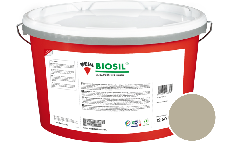 KEIM Biosil 2,5L Innenfarbe / Get�nt im Farbton 9529