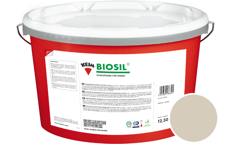 KEIM Biosil 2,5L Innenfarbe / Get�nt im Farbton 9533