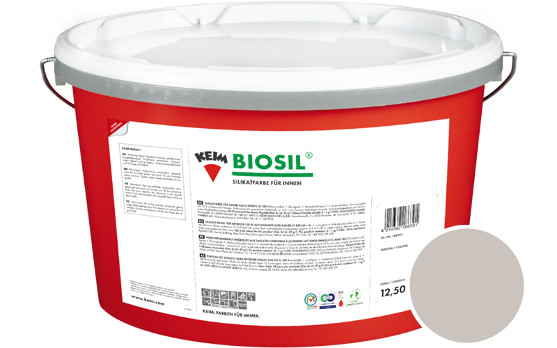 KEIM Biosil 2,5L Innenfarbe / Get�nt im Farbton 9572