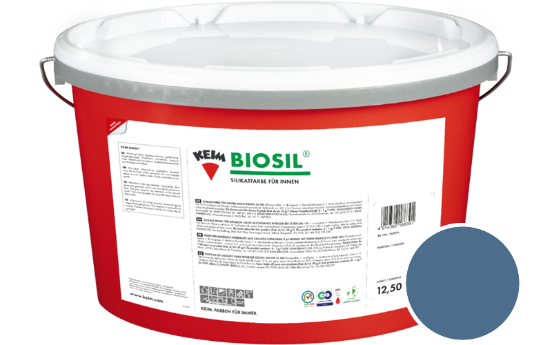 KEIM Biosil 5L Innenfarbe / Get�nt im Farbton RAL 5007 Brillantblau