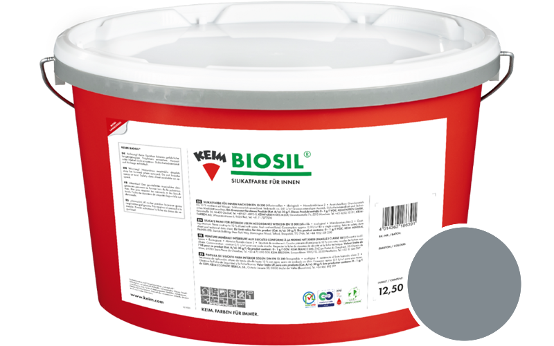 KEIM Biosil 5L Innenfarbe / Get�nt im Farbton RAL 7000 Fehgrau