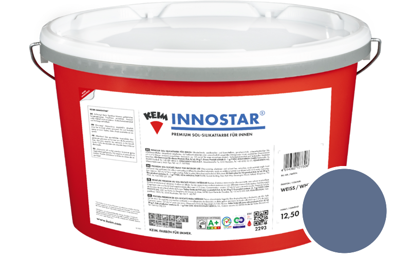 KEIM Innostar 5L Silikatfarbe f�r innen / Get�nt im Farbton 190
