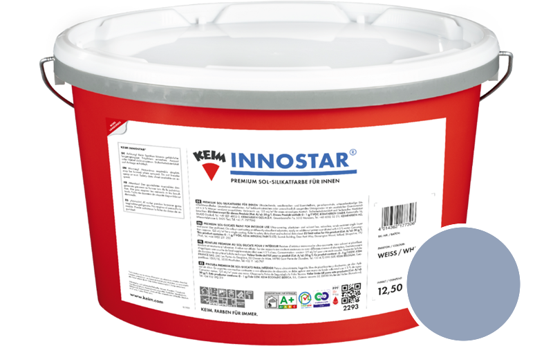 KEIM Innostar 12,5L Silikatfarbe f�r innen / Get�nt im Farbton 235