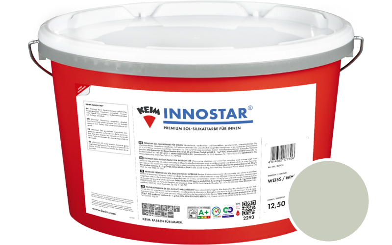 KEIM Innostar 5L Silikatfarbe f�r innen / Get�nt im Farbton 92