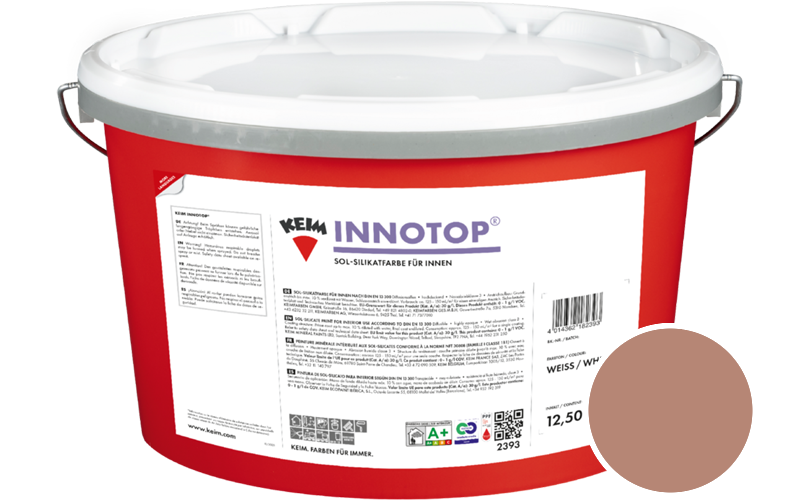 KEIM Innotop 5L Silikatfarbe f�r innen / Get�nt im Farbton 9186