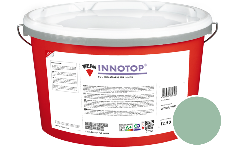 KEIM Innotop 5L Silikatfarbe f�r innen / Get�nt im Farbton 9430