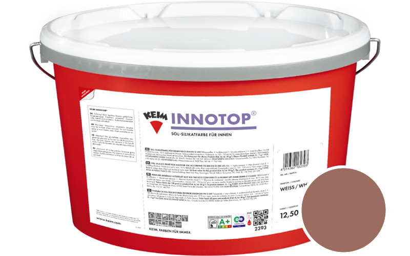 KEIM Innotop 5L Silikatfarbe f�r innen / Get�nt im Farbton 95